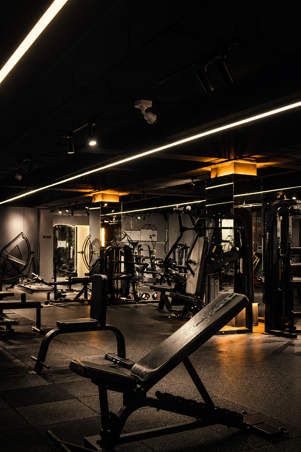 Inside JP Ultimate Fitness gym